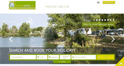 Desktop Screenshot of holiday-on-line.com
